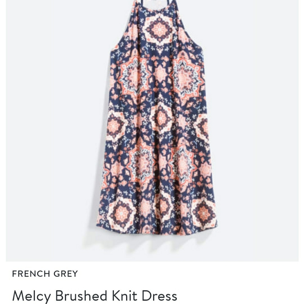 French Grey Dress
